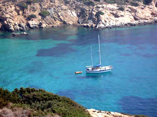 green sea
